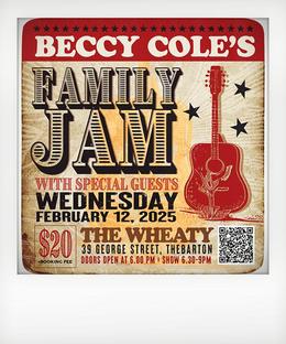 Beccy Cole's Family Jam