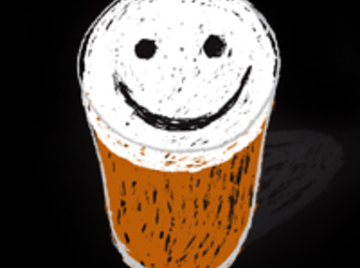 Good Beer Wheaty 2013 smiley pint