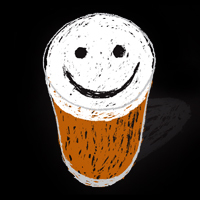 Good Beer Wheaty 2013 smiley pint